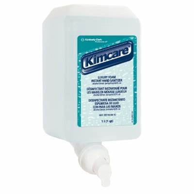 91560 KIMCARE FOAM MOISTURIZING HAND SANITIZER
